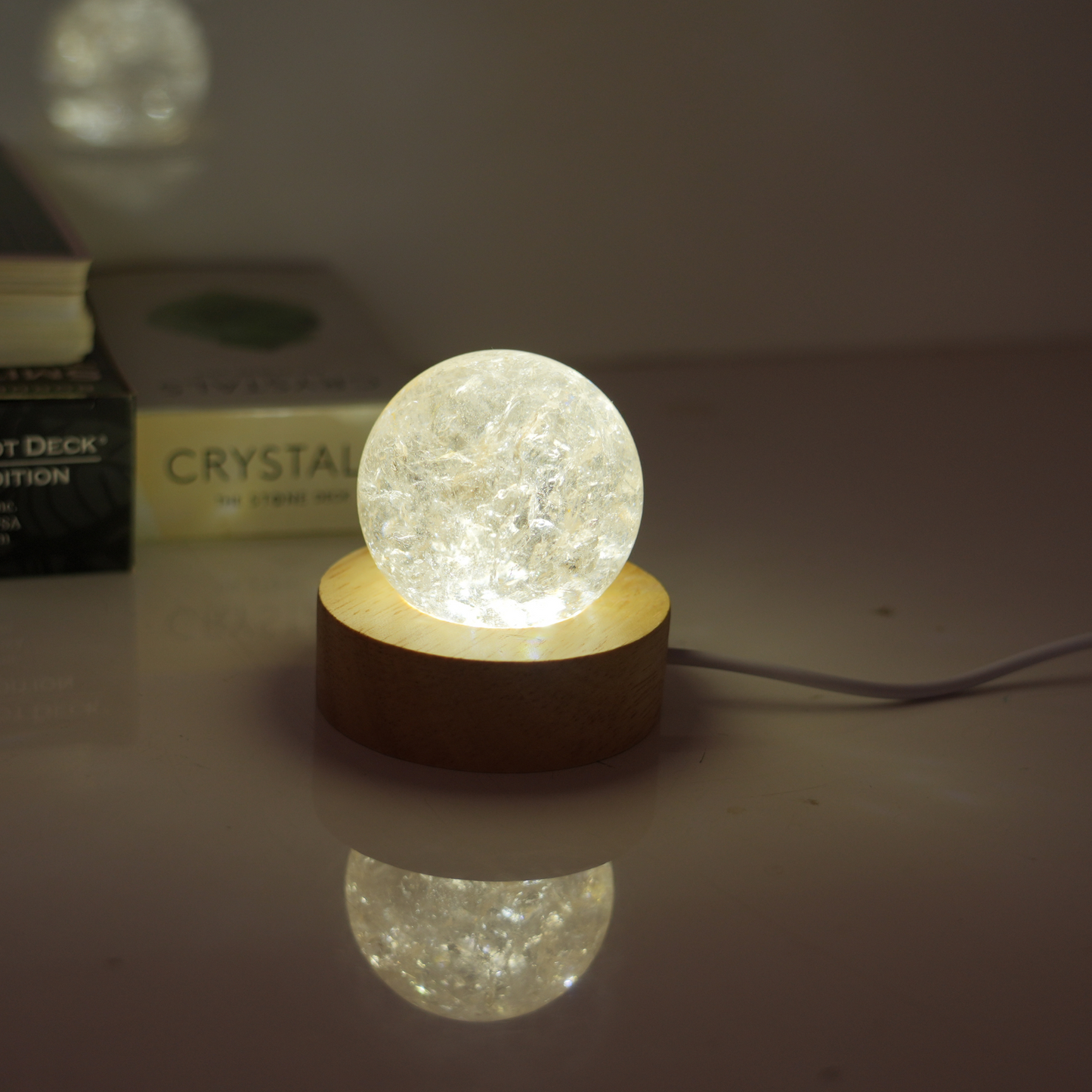 Wooden Lamp Sphere Holder - Shop