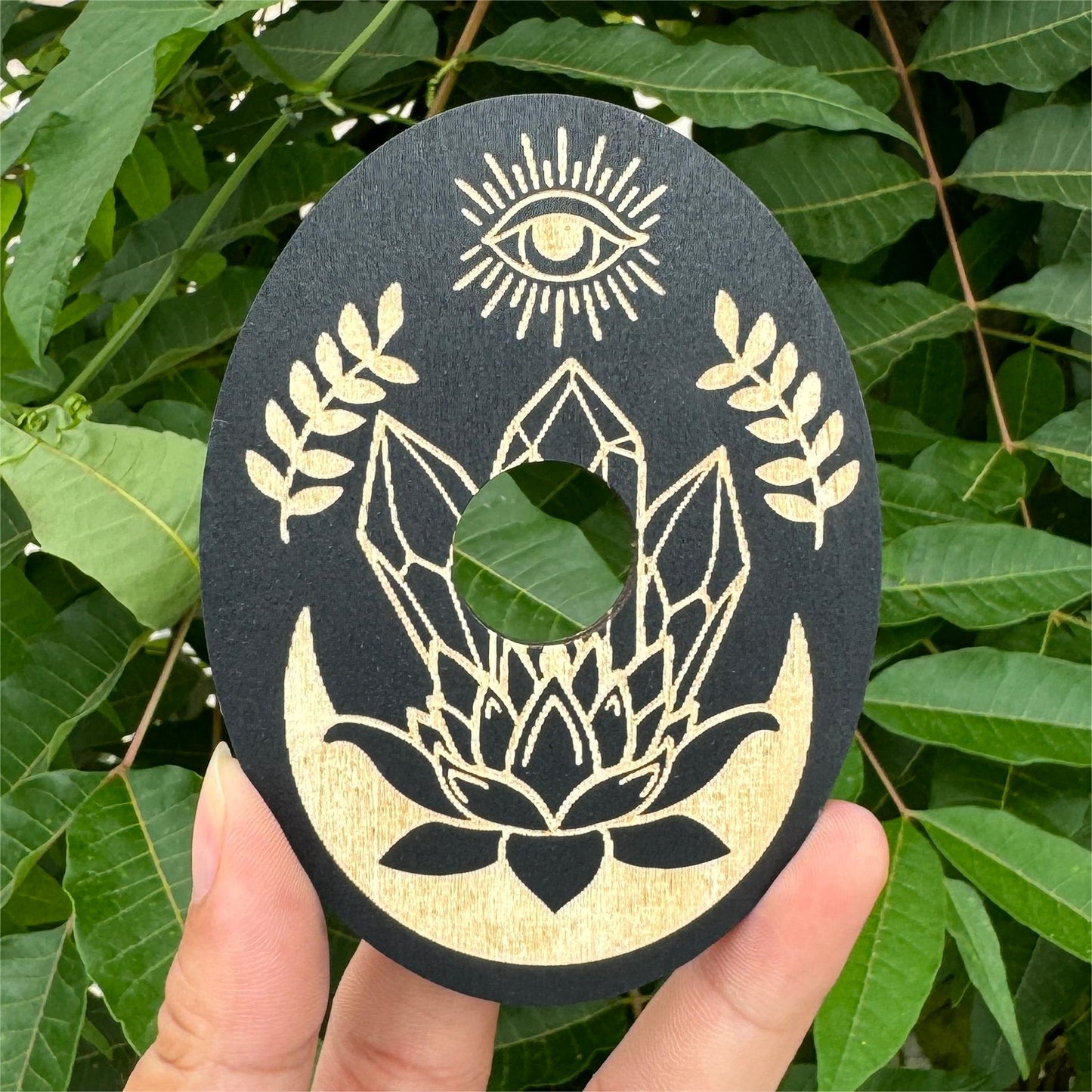 Wood Sphere Holder - Shop