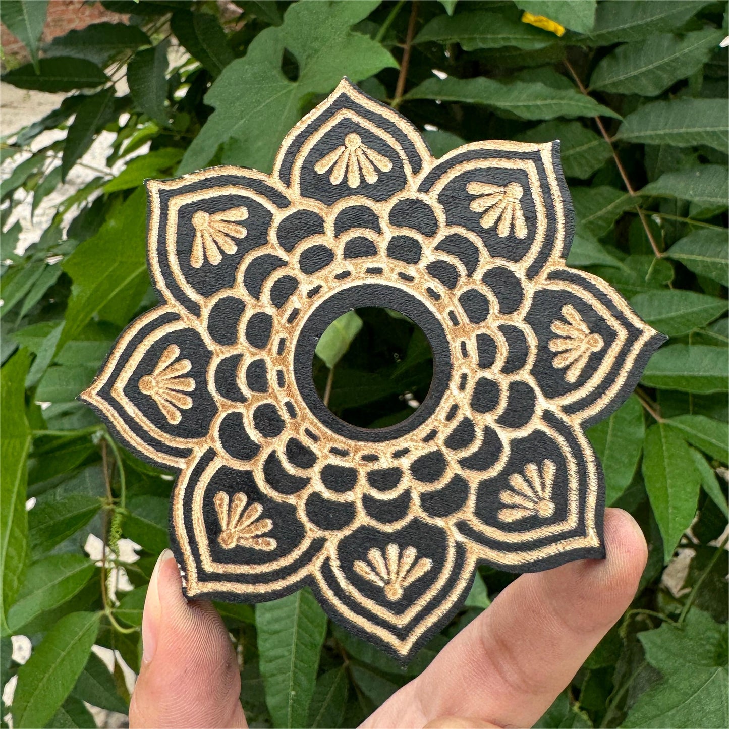 Wood Sphere Holder - Shop