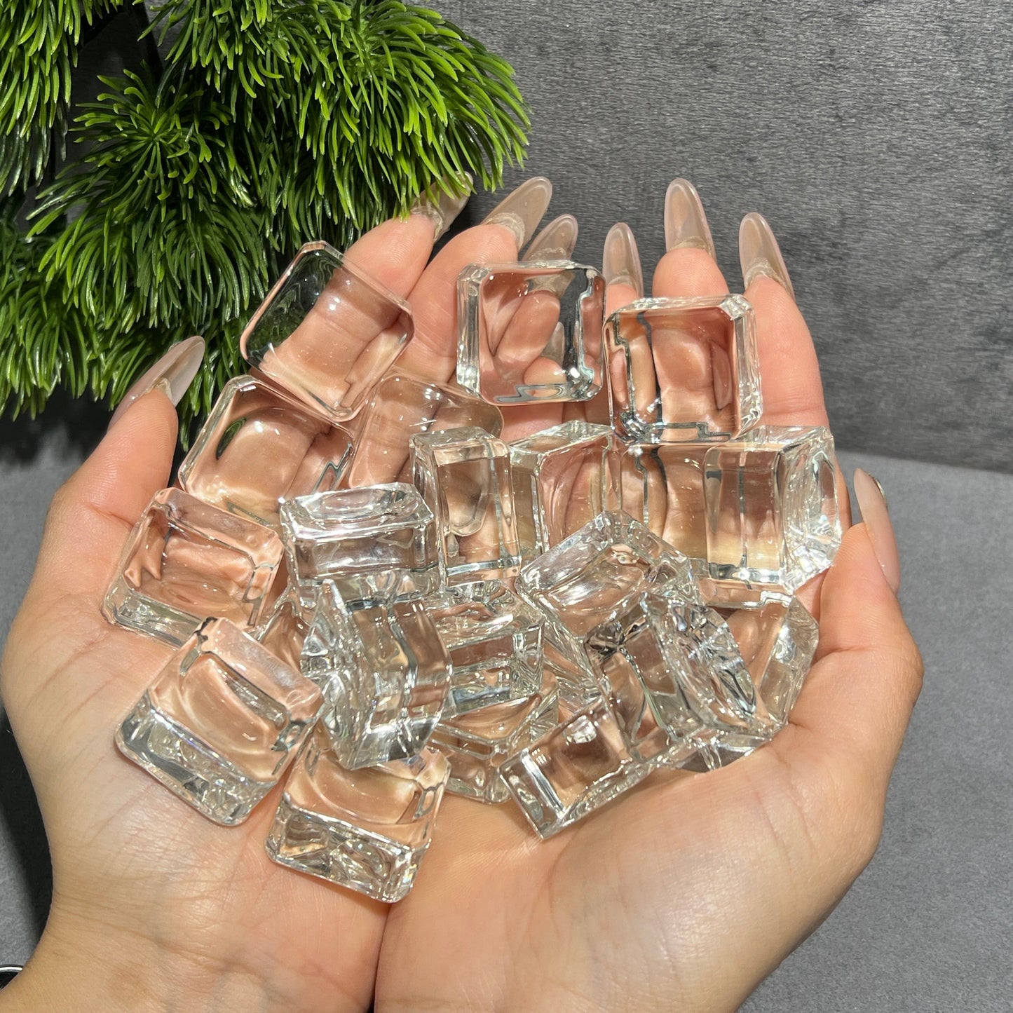 Transparent Glass Sphere Holder - Shop
