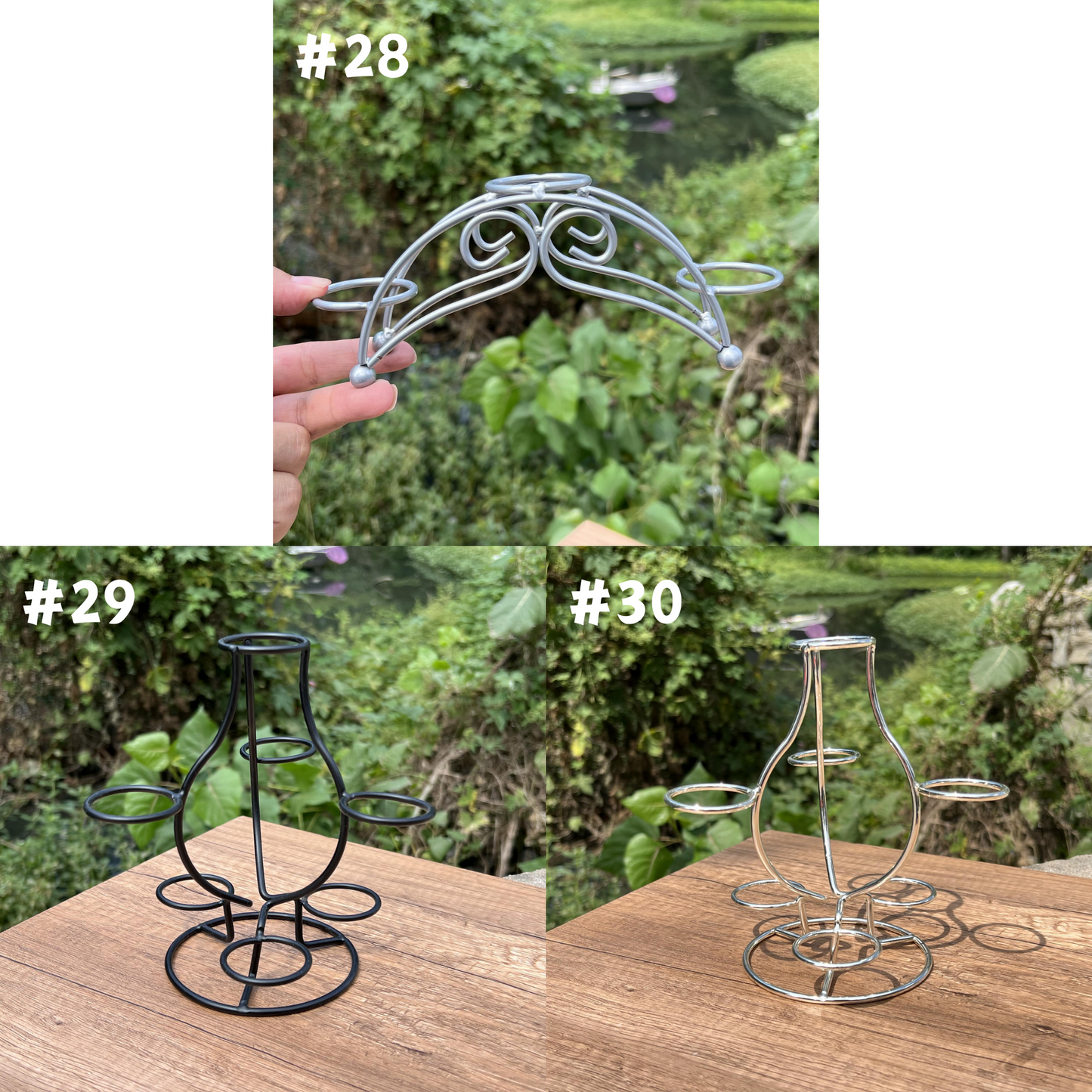 Metal Crystal Sphere Holder - Shop