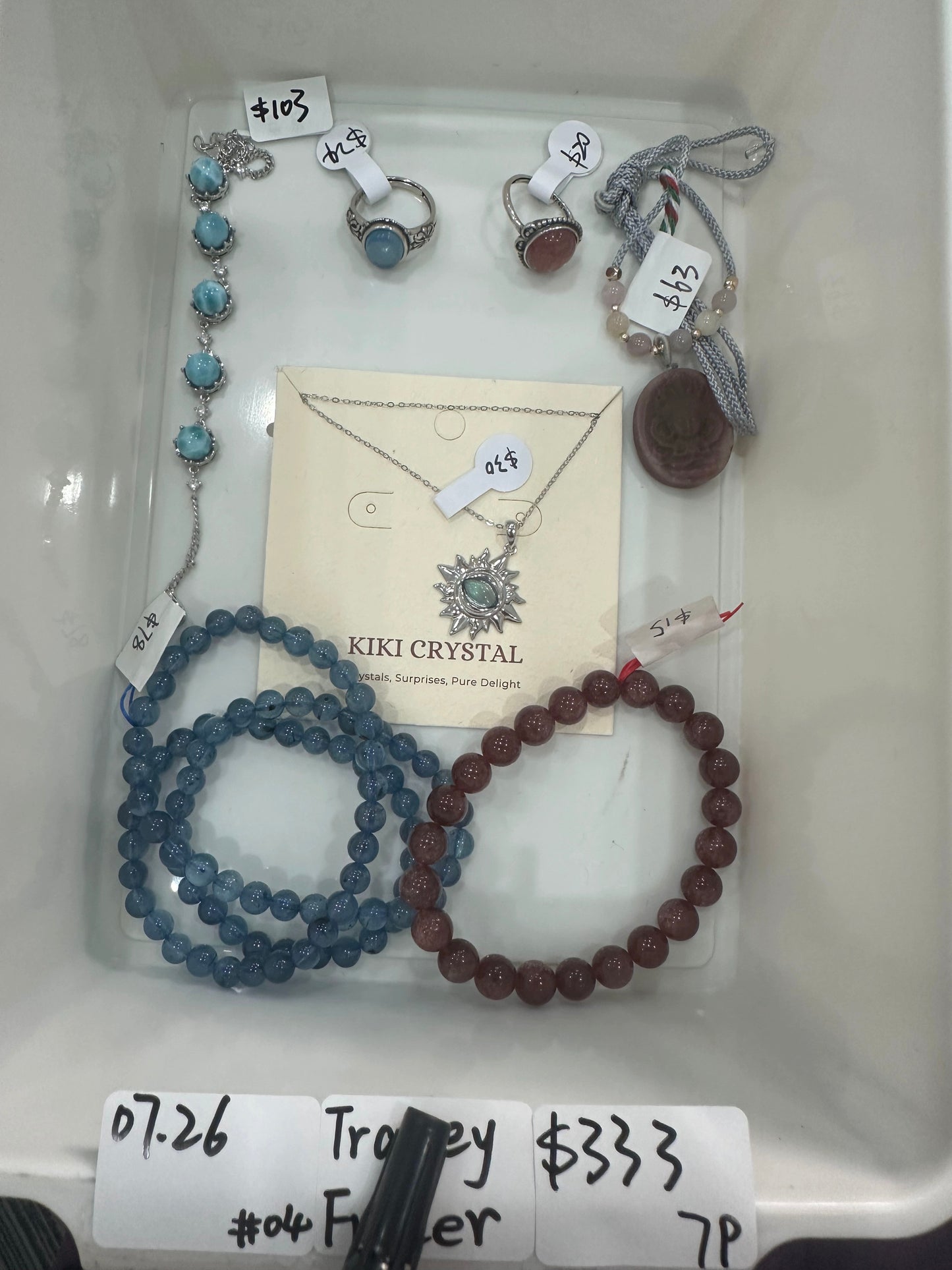 KIKICRYSTAL Jewelry Claim Sale For 0726