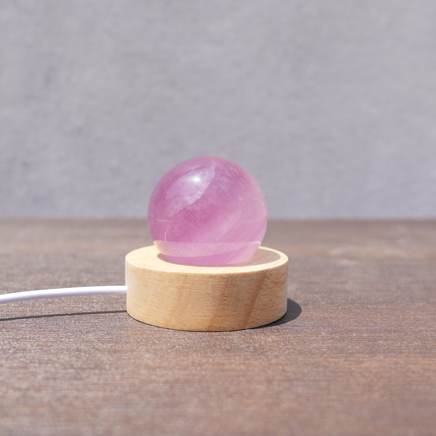 Wooden Lamp Sphere Holder - Shop
