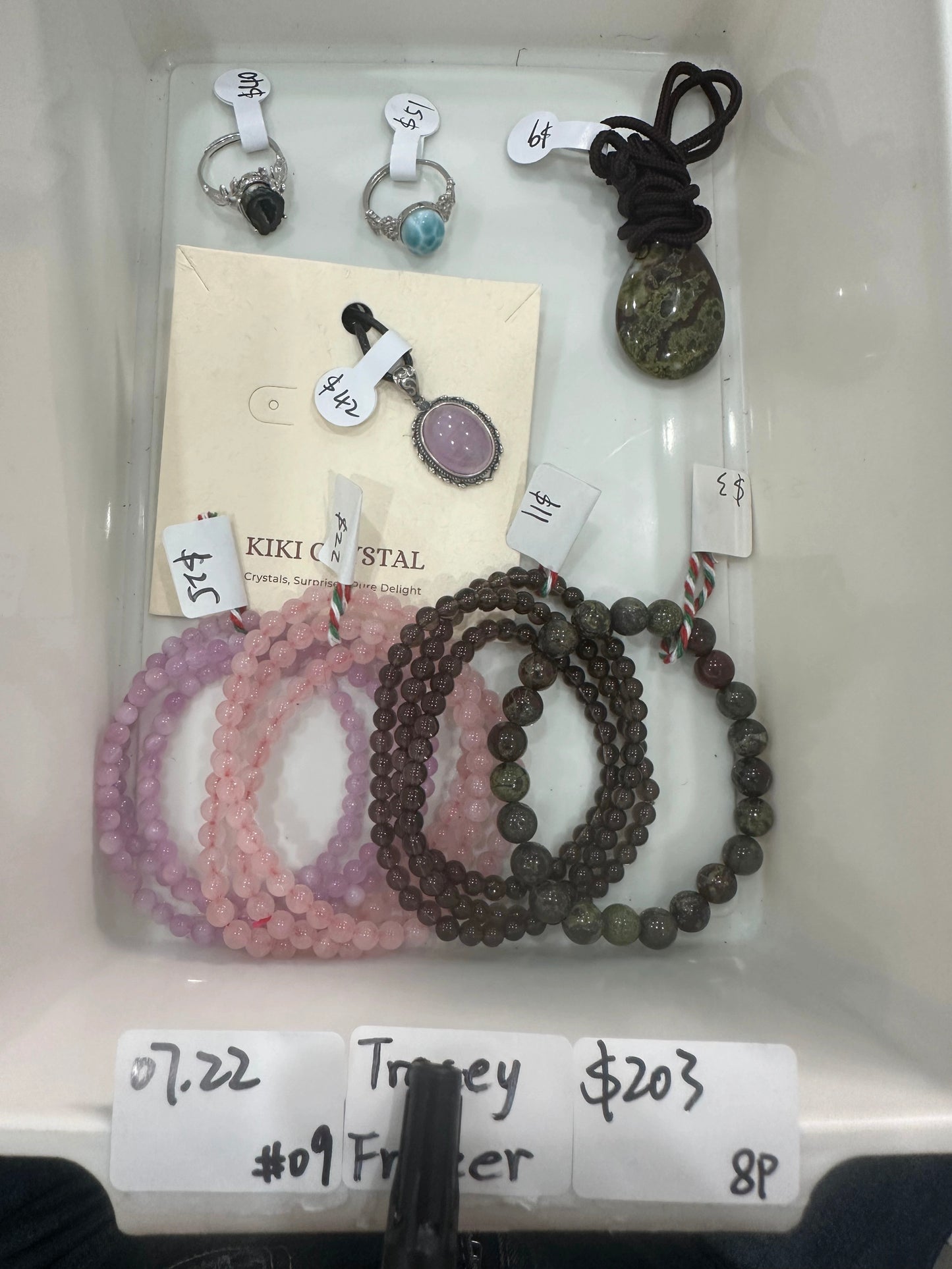 KIKICRYSTAL Jewelry Claim Sale For 0722