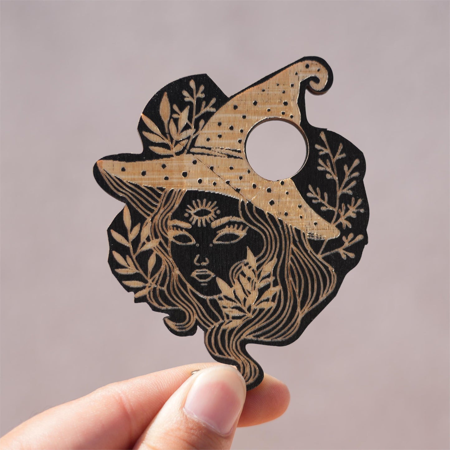 Wood Sphere Holder - Shop