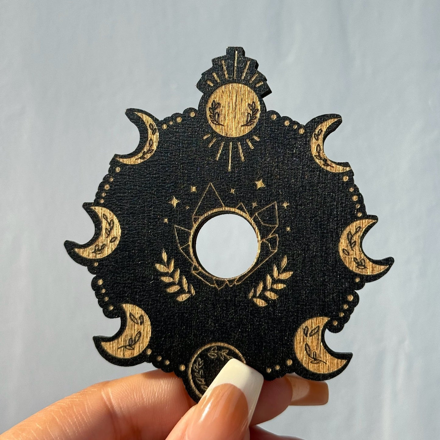 Wood Sphere Holder - Shop