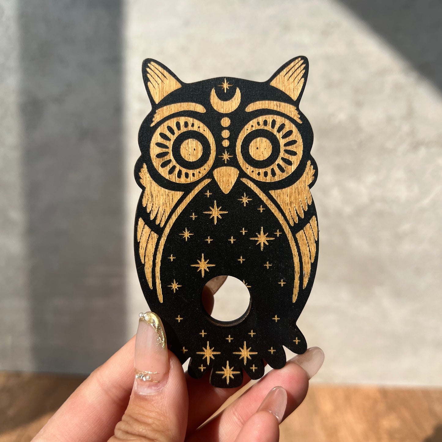 Wood Sphere Holder - Shop