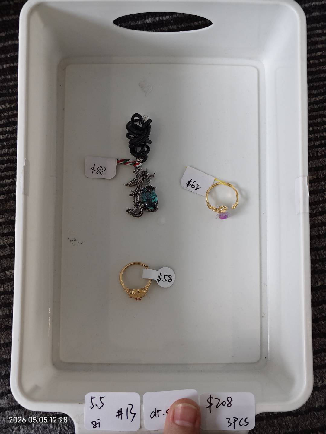 KIKICRYSTAL INS Jewelry Claim Sale for 0505