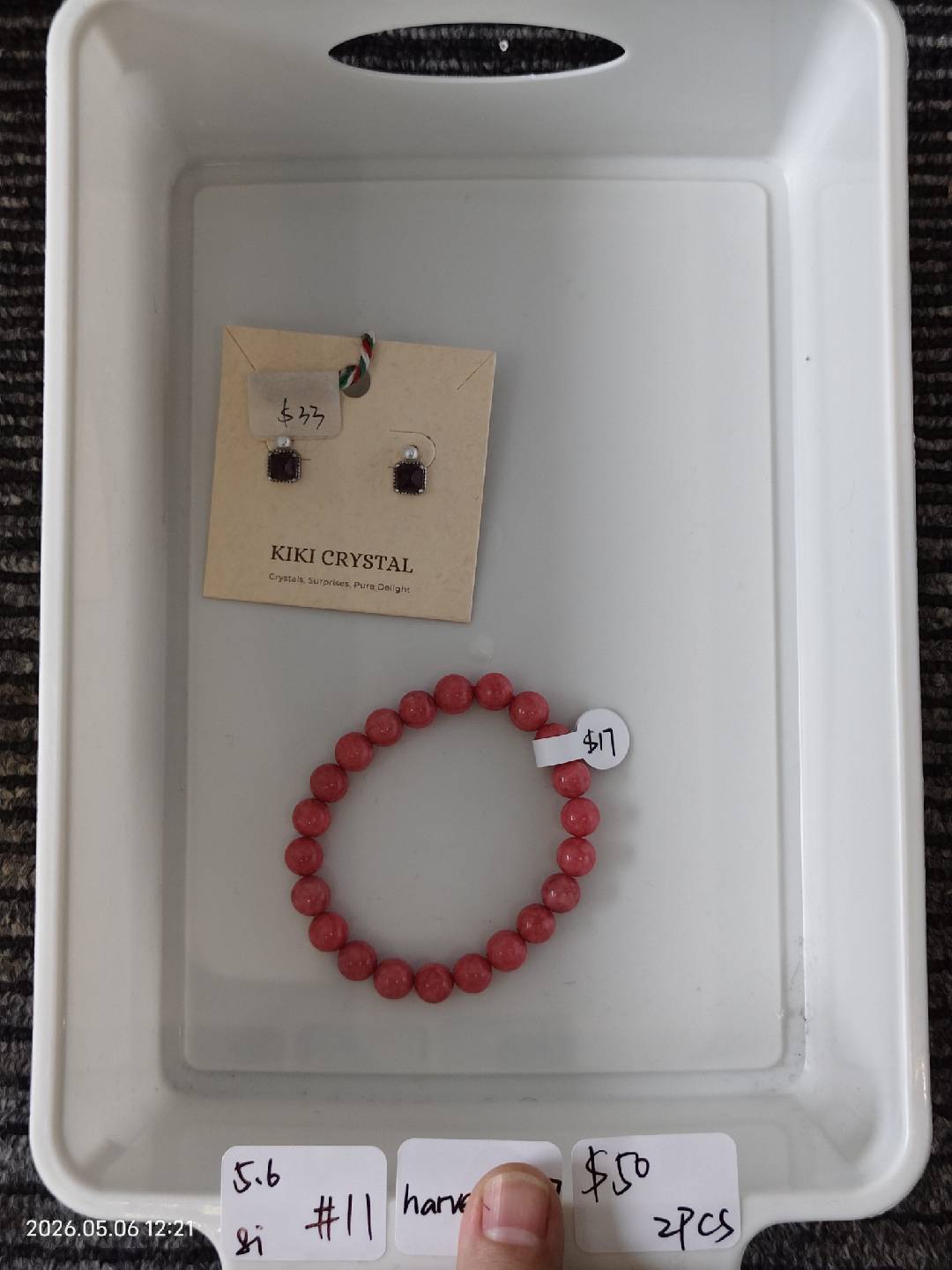 KIKICRYSTAL INS Jewelry Claim Sale for 0506