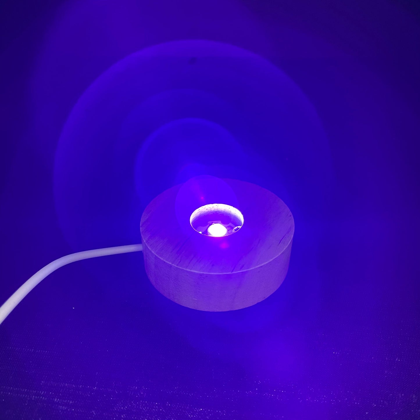 Wooden UV Lamp Sphere Holder - Shop