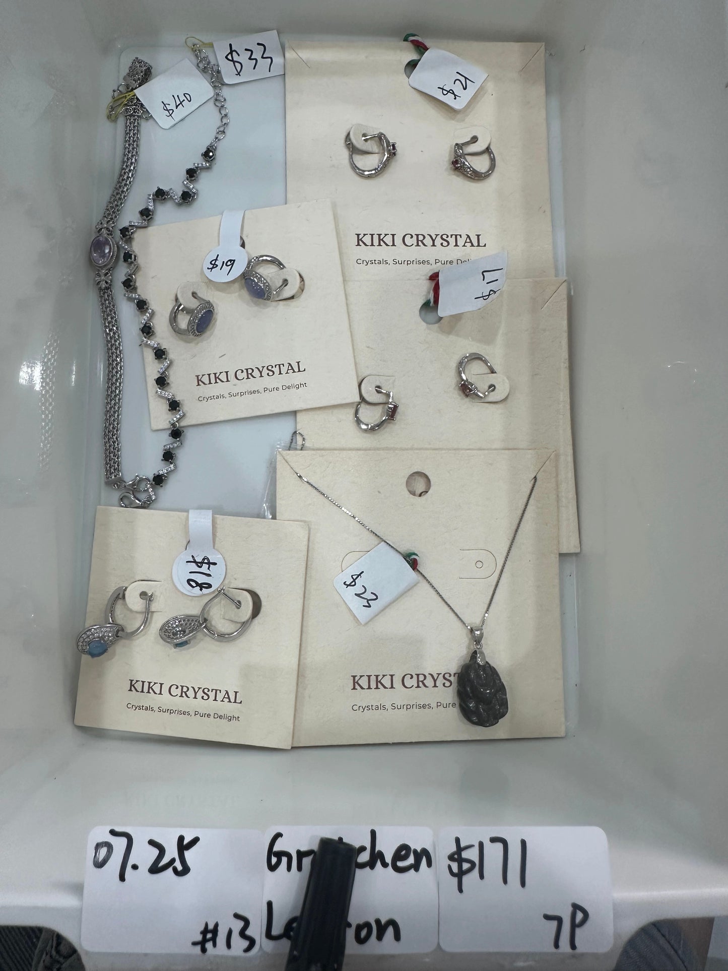 KIKICRYSTAL Jewelry Claim Sale For 0725