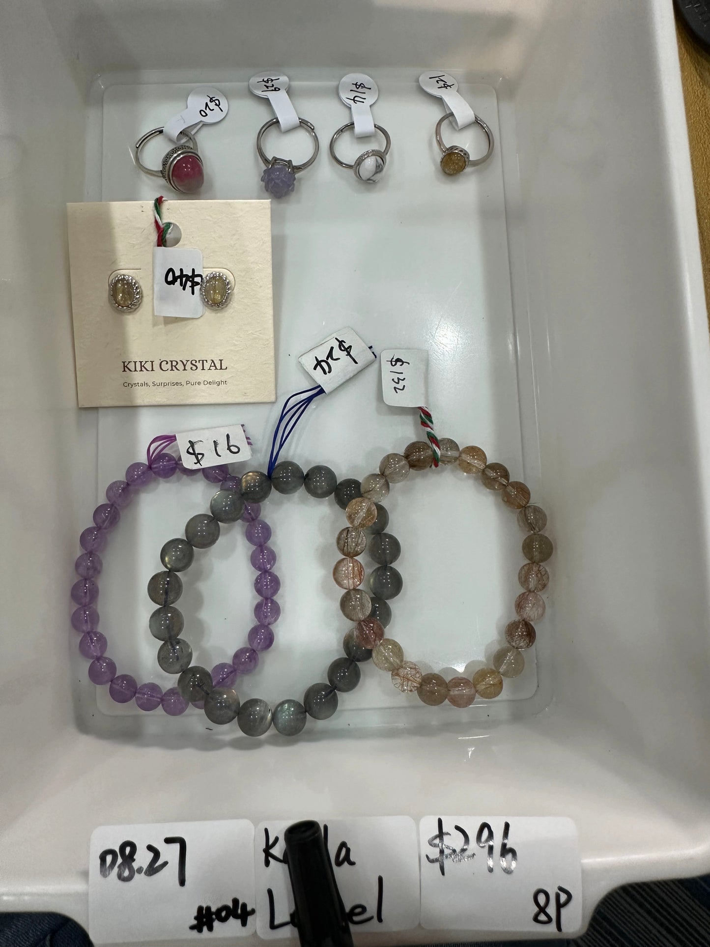 KIKICRYSTAL Jewelry Claim Sale For 0827