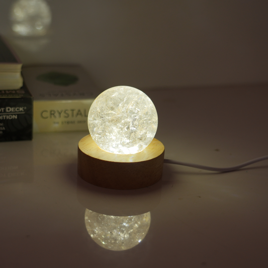 Wooden Lamp Sphere Holder - Shop
