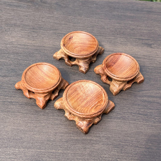 Wooden Sphere Holder - Shop