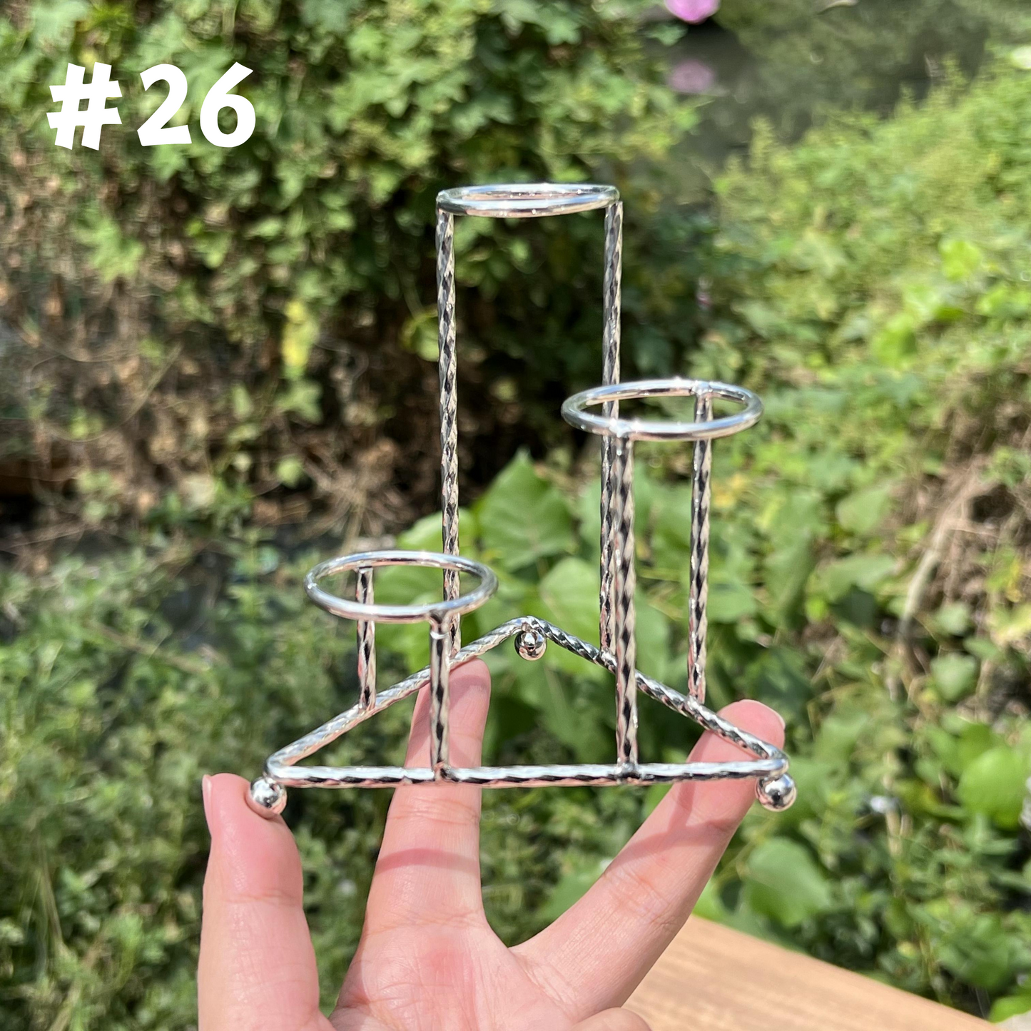 Metal Crystal Sphere Holder - Shop