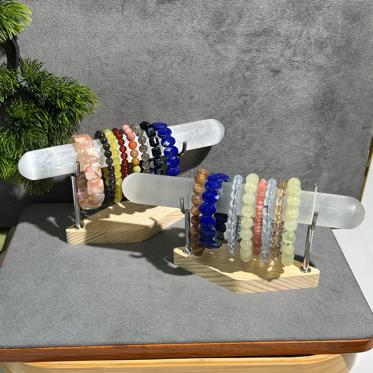 8inch Selenite Bracelet Holder - Shop