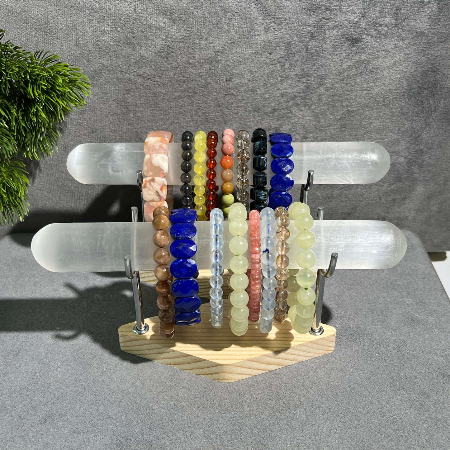 8inch Selenite Bracelet Holder - Shop