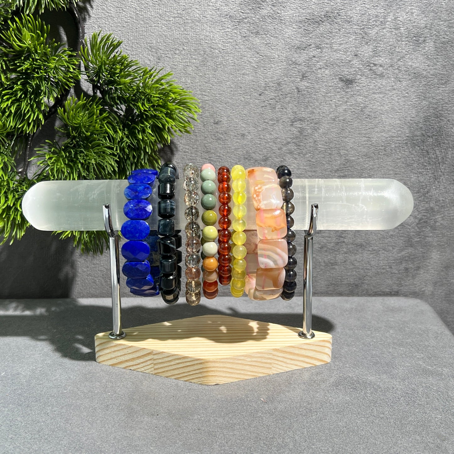 8inch Selenite Bracelet Holder - Shop