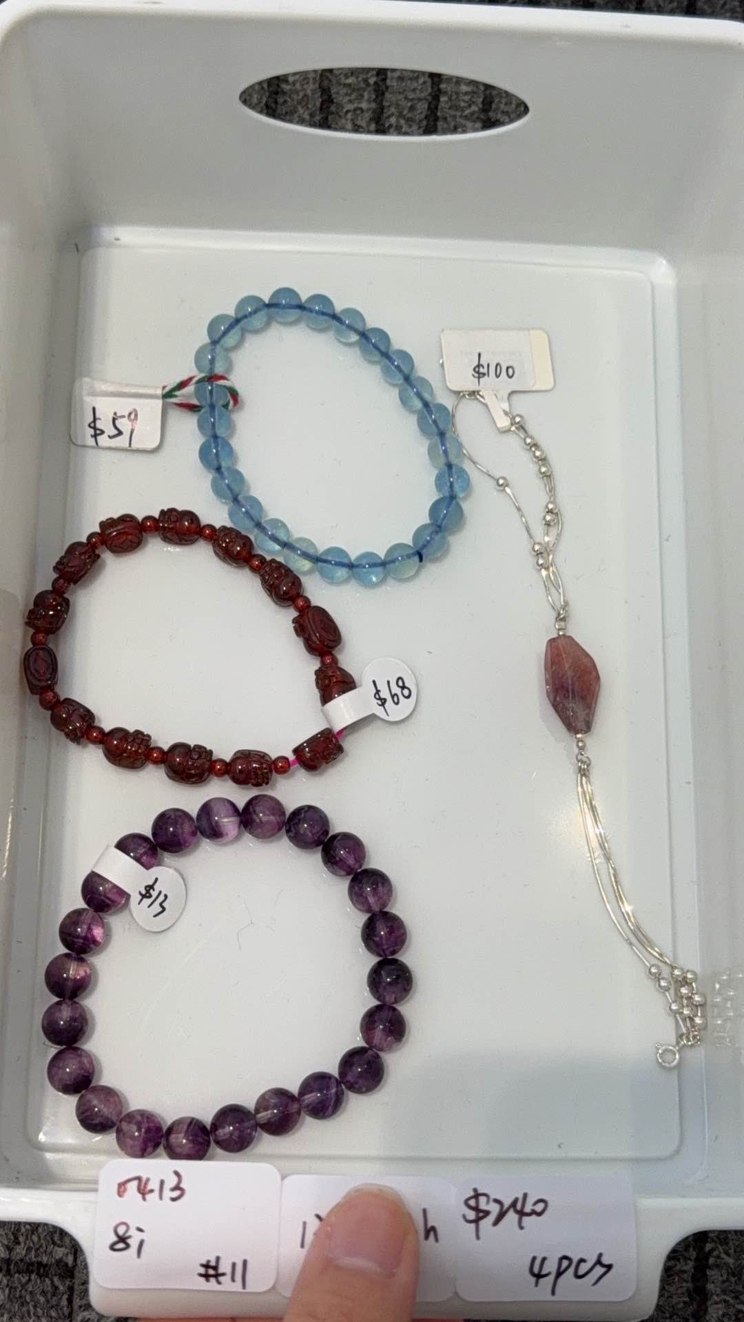 KIKICRYSTAL INS Jewelry Claim Sale for 0413