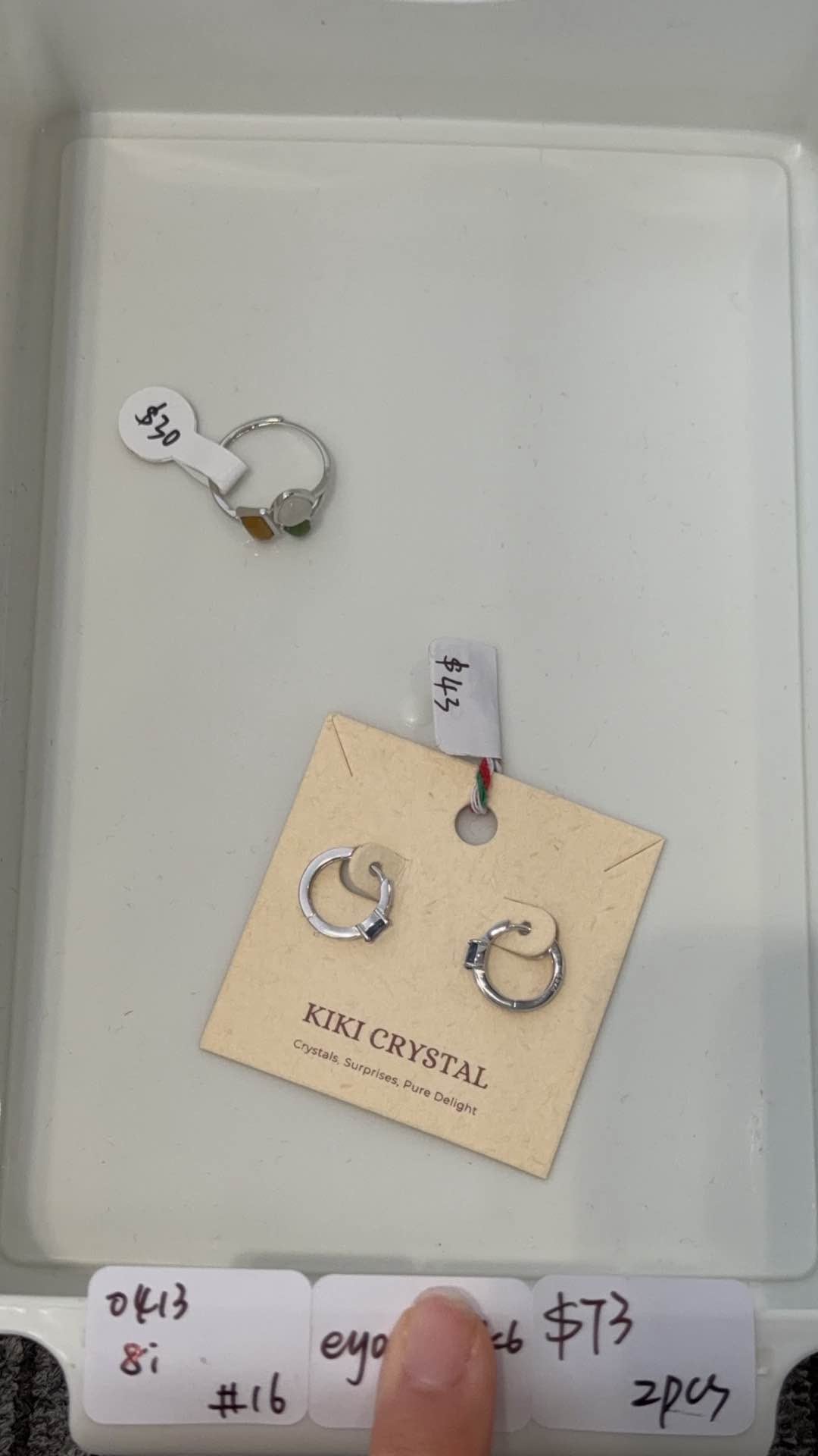 KIKICRYSTAL INS Jewelry Claim Sale for 0413
