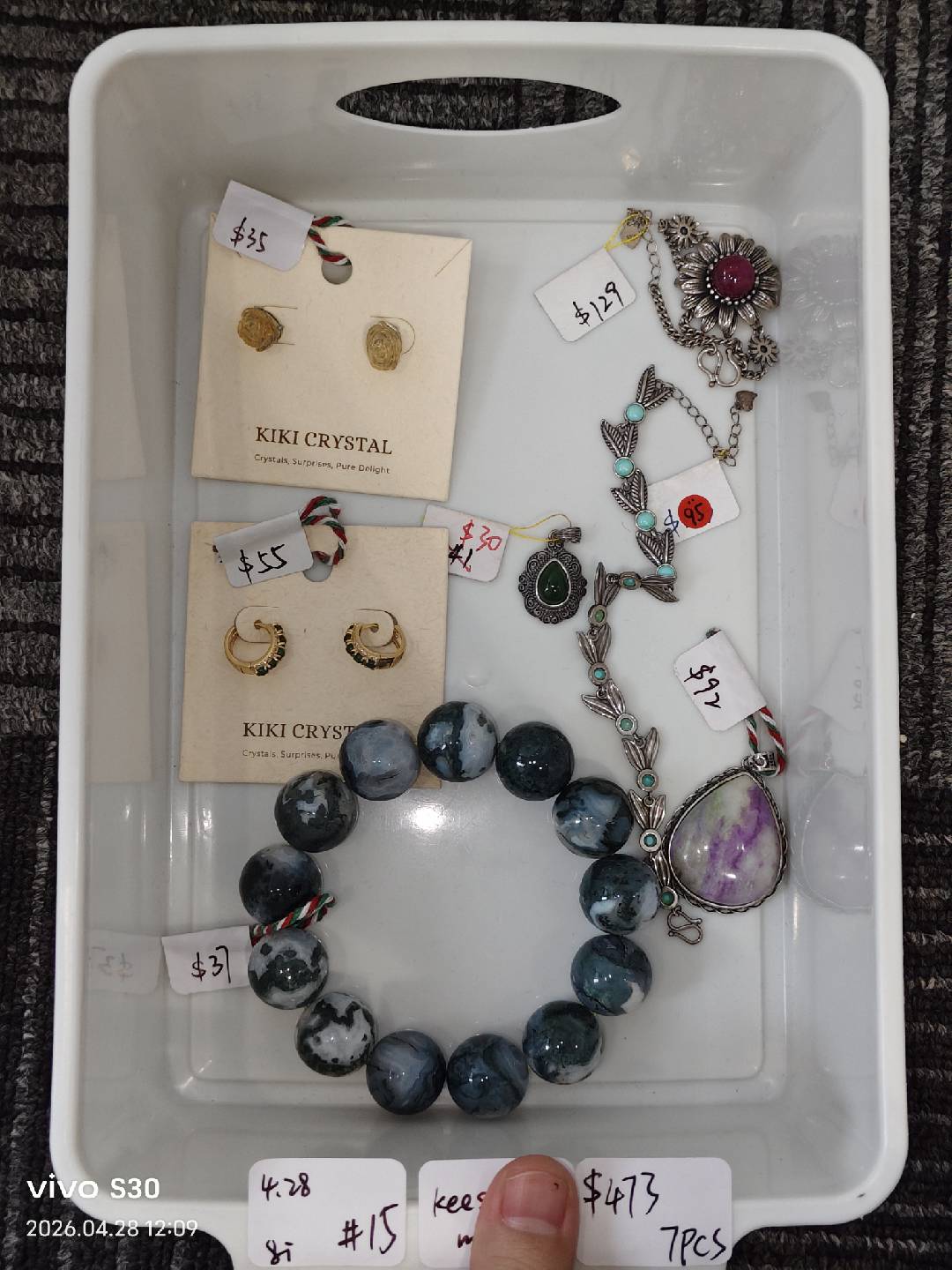 KIKICRYSTAL INS Jewelry Claim Sale for 0428