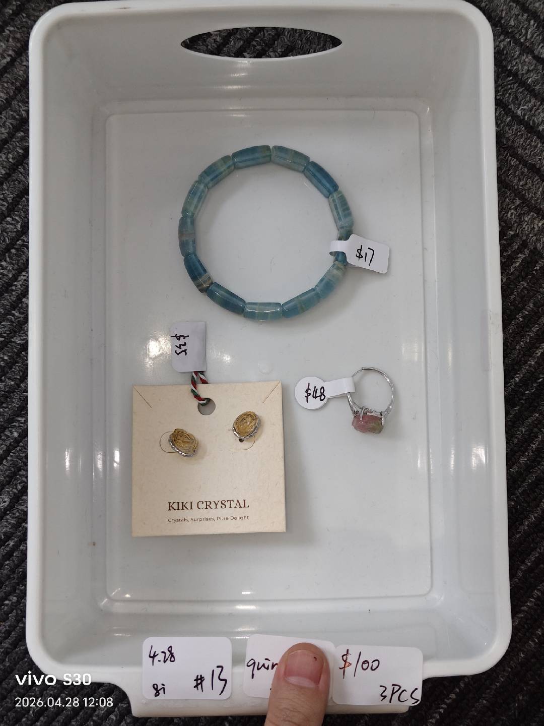 KIKICRYSTAL INS Jewelry Claim Sale for 0428