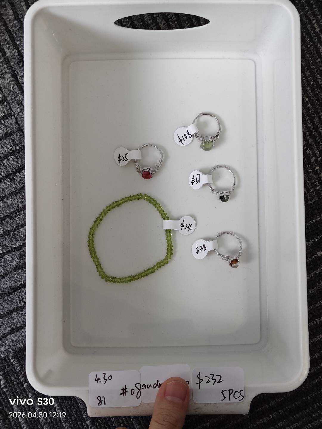 KIKICRYSTAL INS Jewelry Claim Sale for 0430