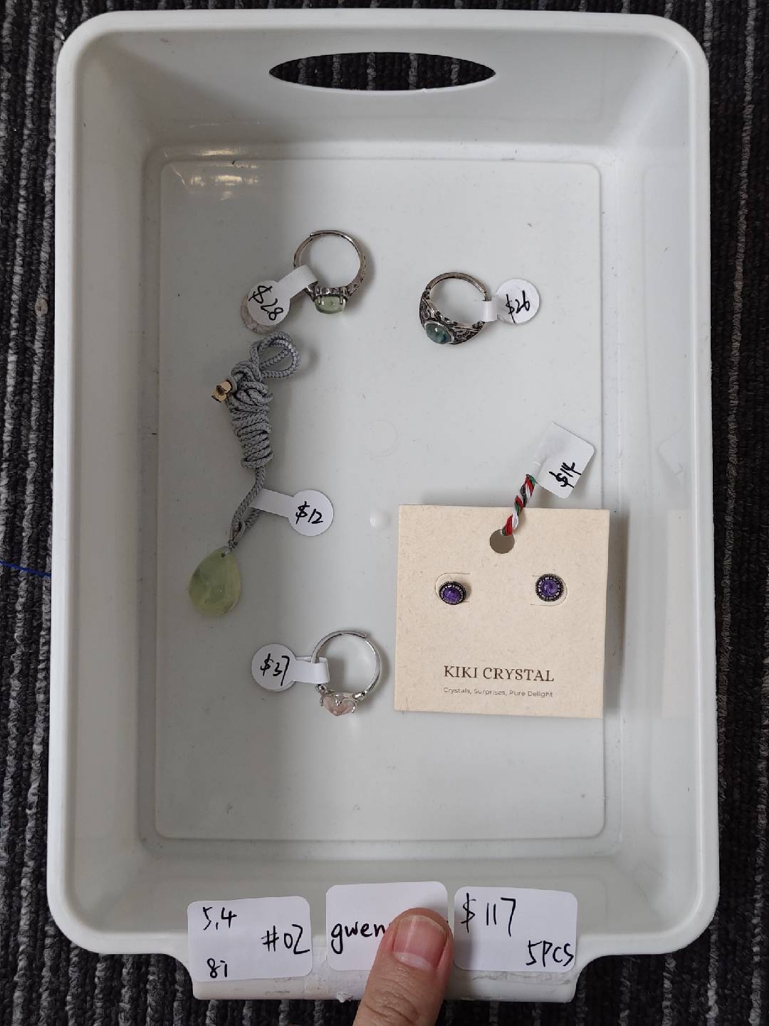 KIKICRYSTAL INS Jewelry Claim Sale for 0504