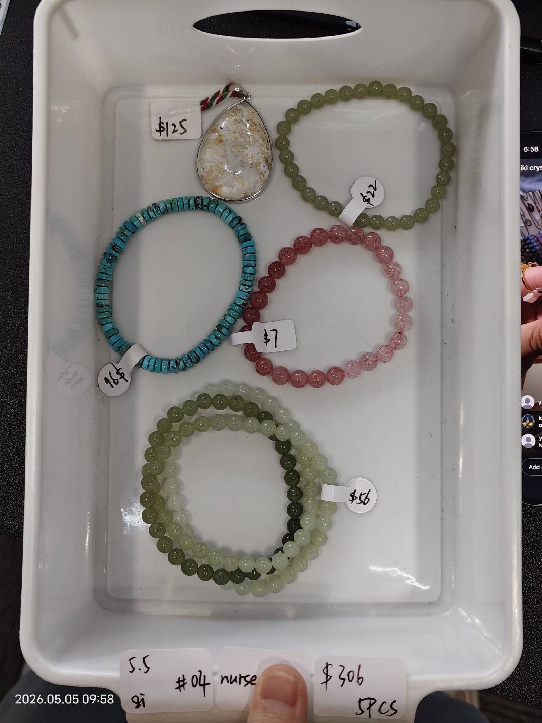 KIKICRYSTAL INS Jewelry Claim Sale for 0505