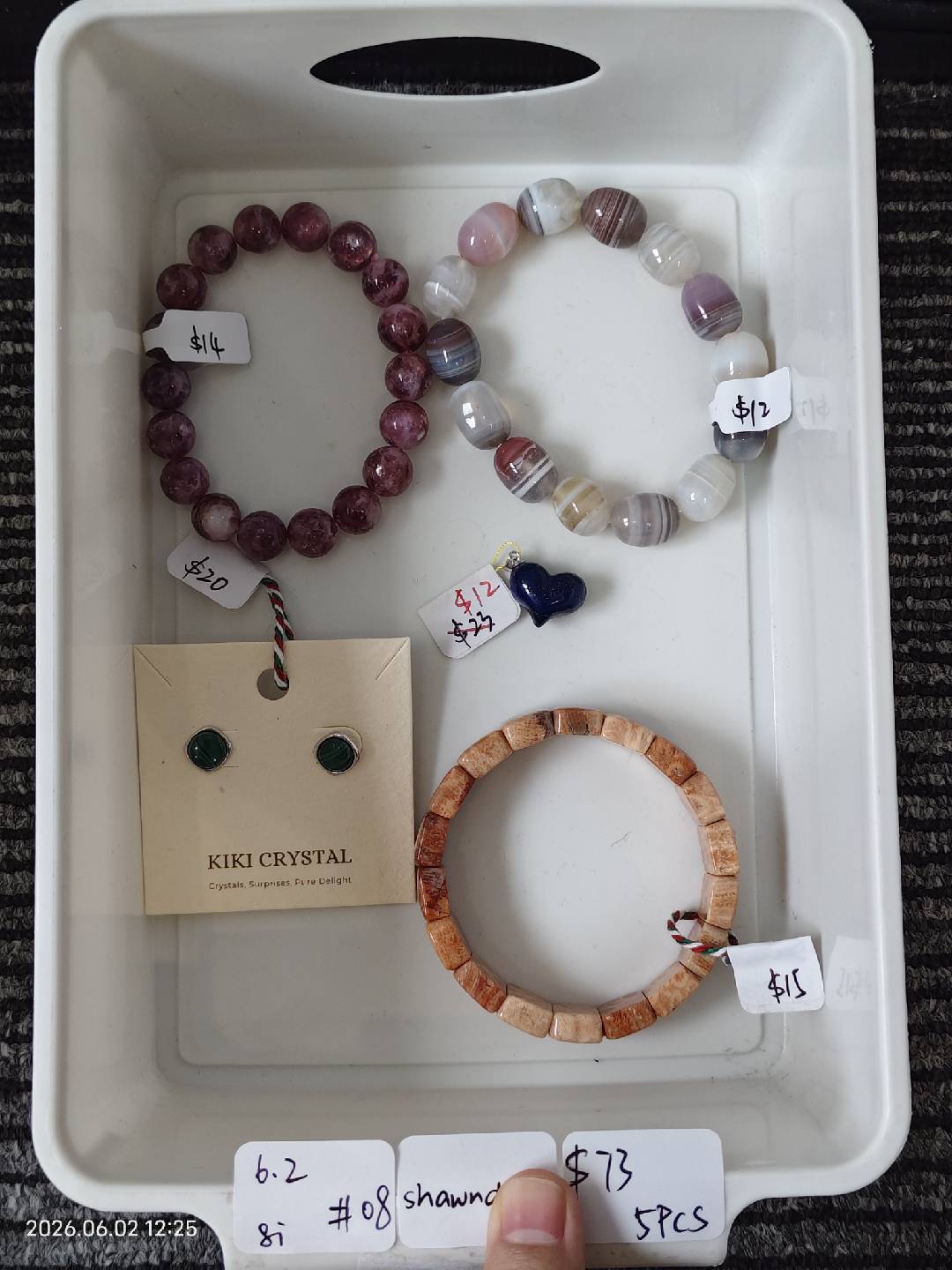 KIKICRYSTAL INS Jewelry Claim Sale for 0602