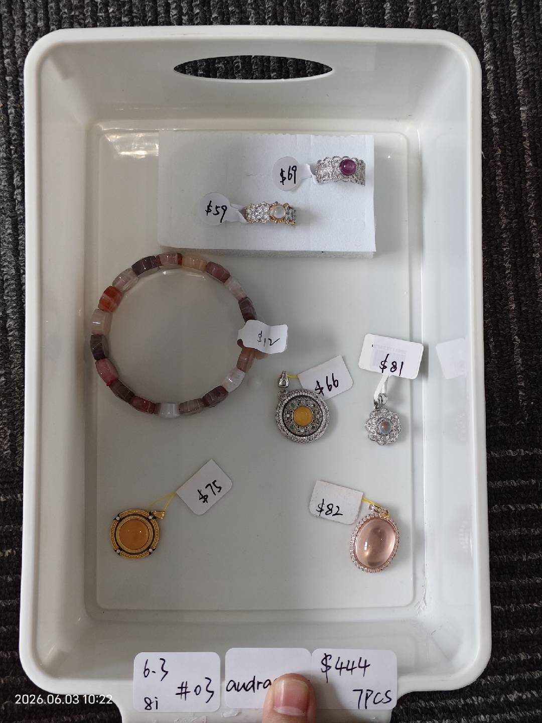 KIKICRYSTAL INS Jewelry Claim Sale for 0603