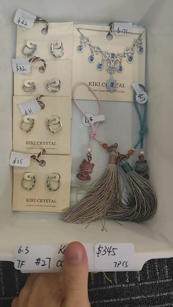 KIKICRYSTAL Jewelry Claim Sale For 0603