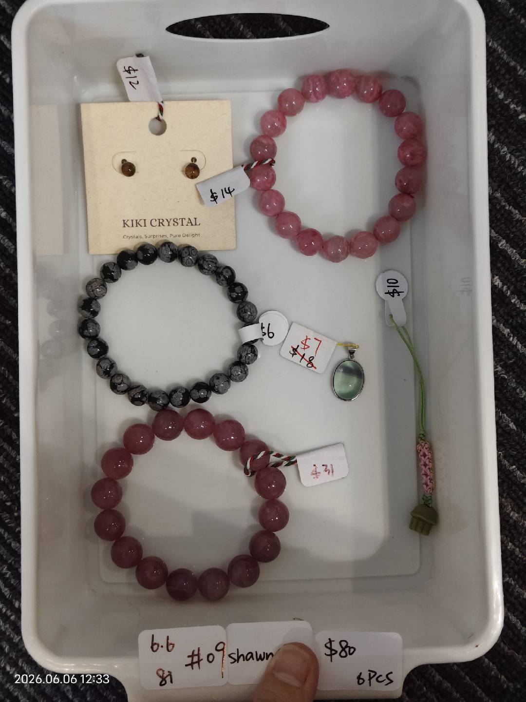 KIKICRYSTAL INS Jewelry Claim Sale for 0606