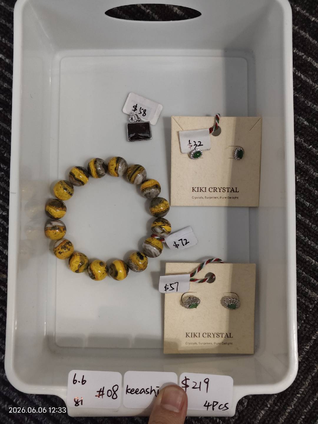 KIKICRYSTAL INS Jewelry Claim Sale for 0606