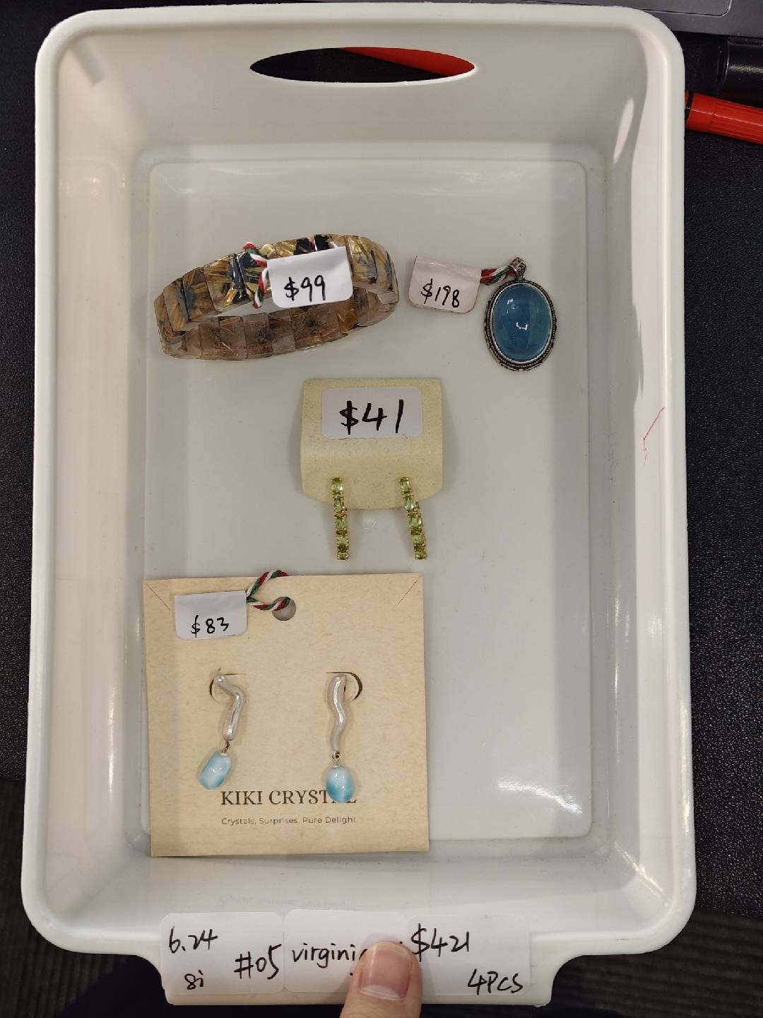 KIKICRYSTAL INS Jewelry Claim Sale for 0624