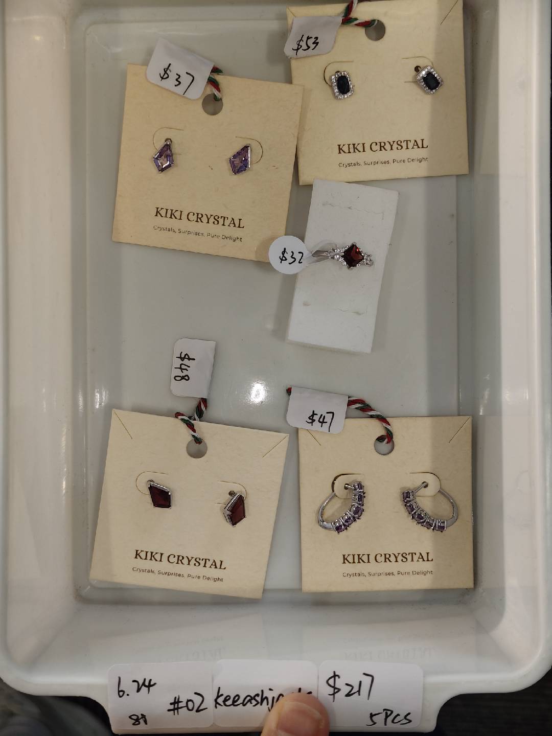 KIKICRYSTAL INS Jewelry Claim Sale for 0624
