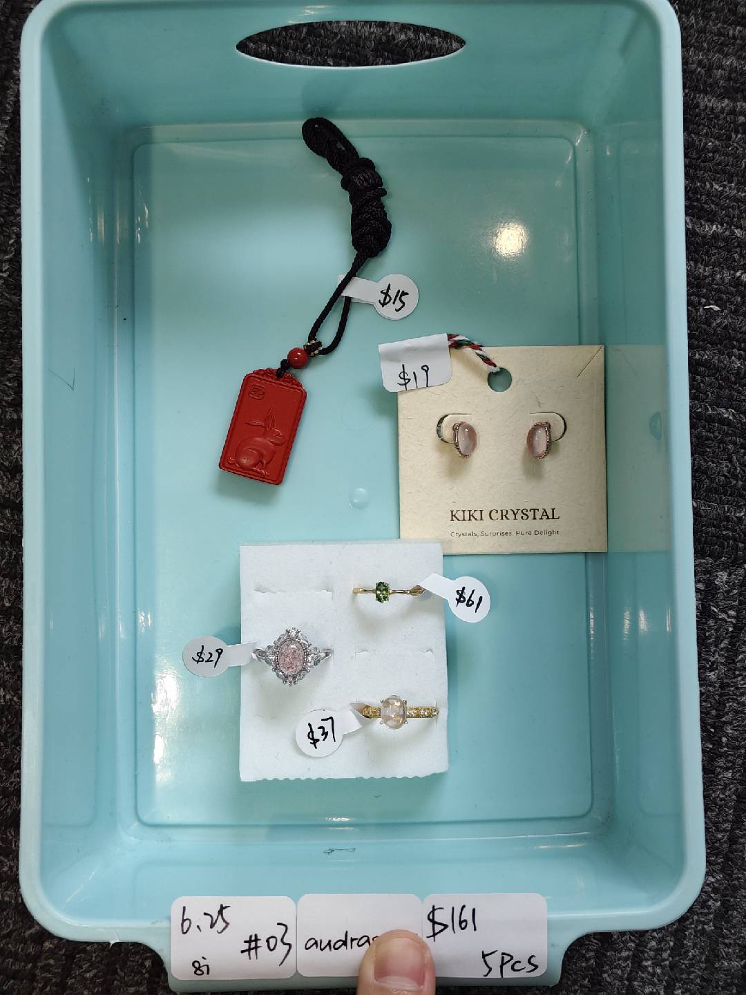 KIKICRYSTAL INS Jewelry Claim Sale for 0625