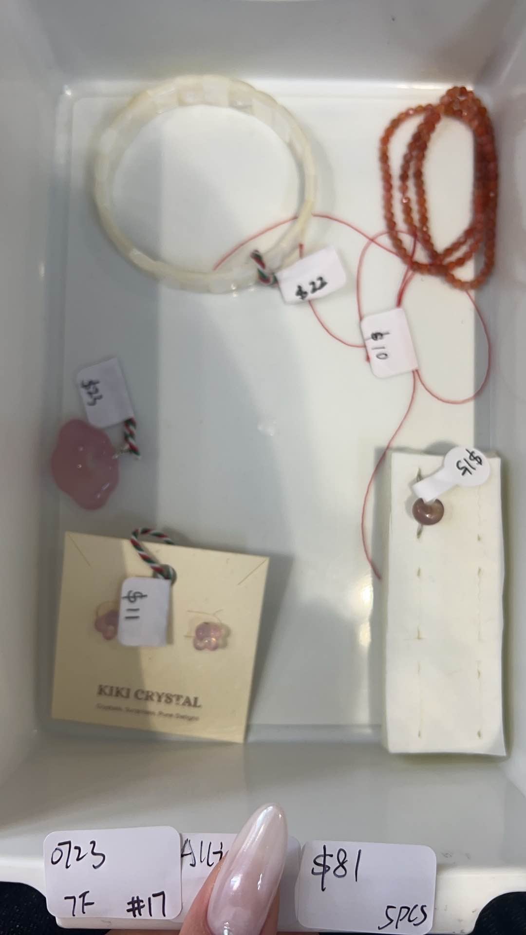 KIKICRYSTAL Jewelry Claim Sale For 0723