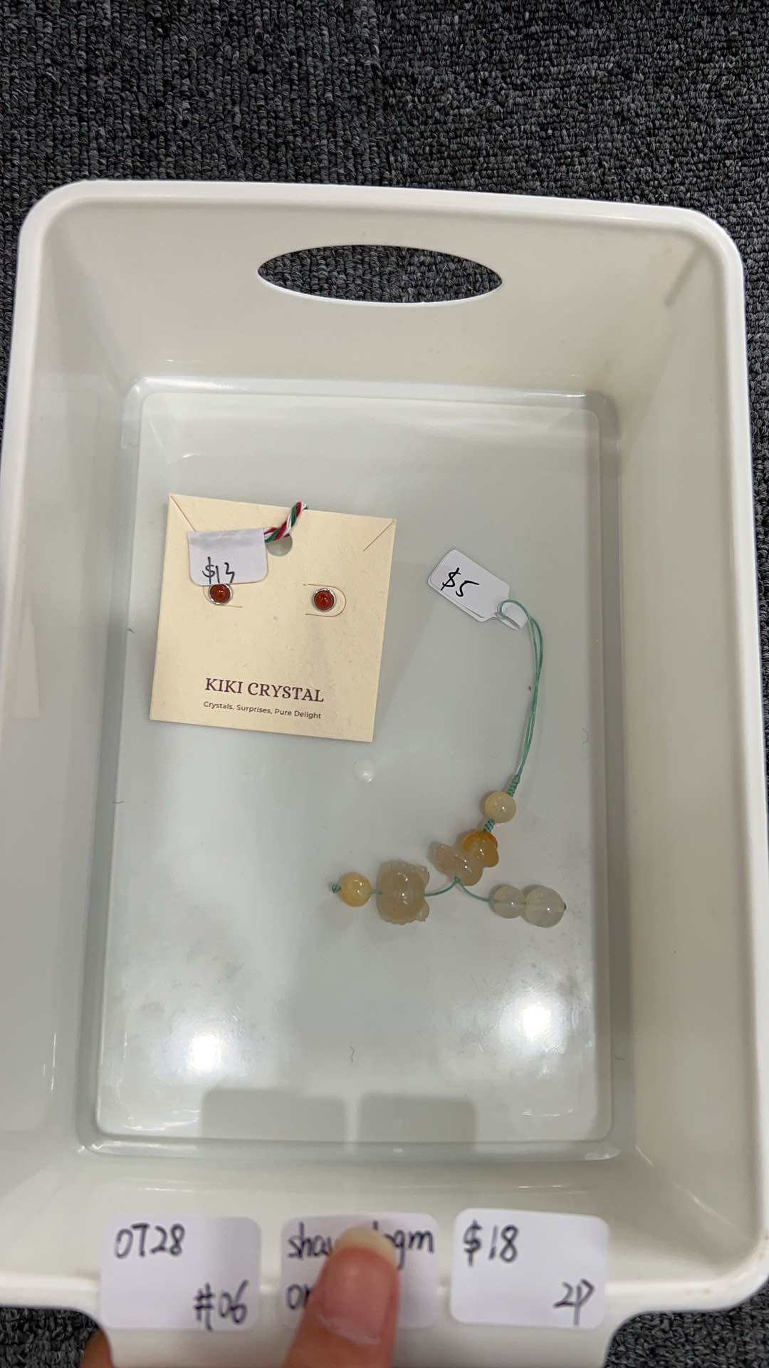 KIKICRYSTAL INS Jewelry Claim Sale for 0728