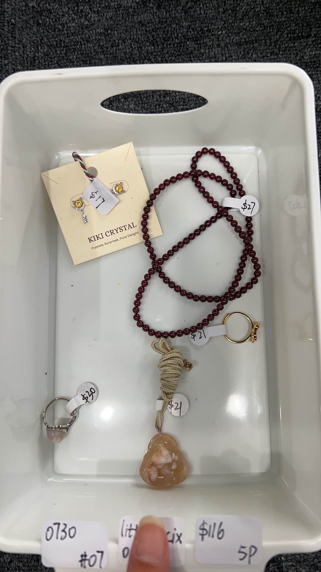 KIKICRYSTAL INS Jewelry Claim Sale for 0730