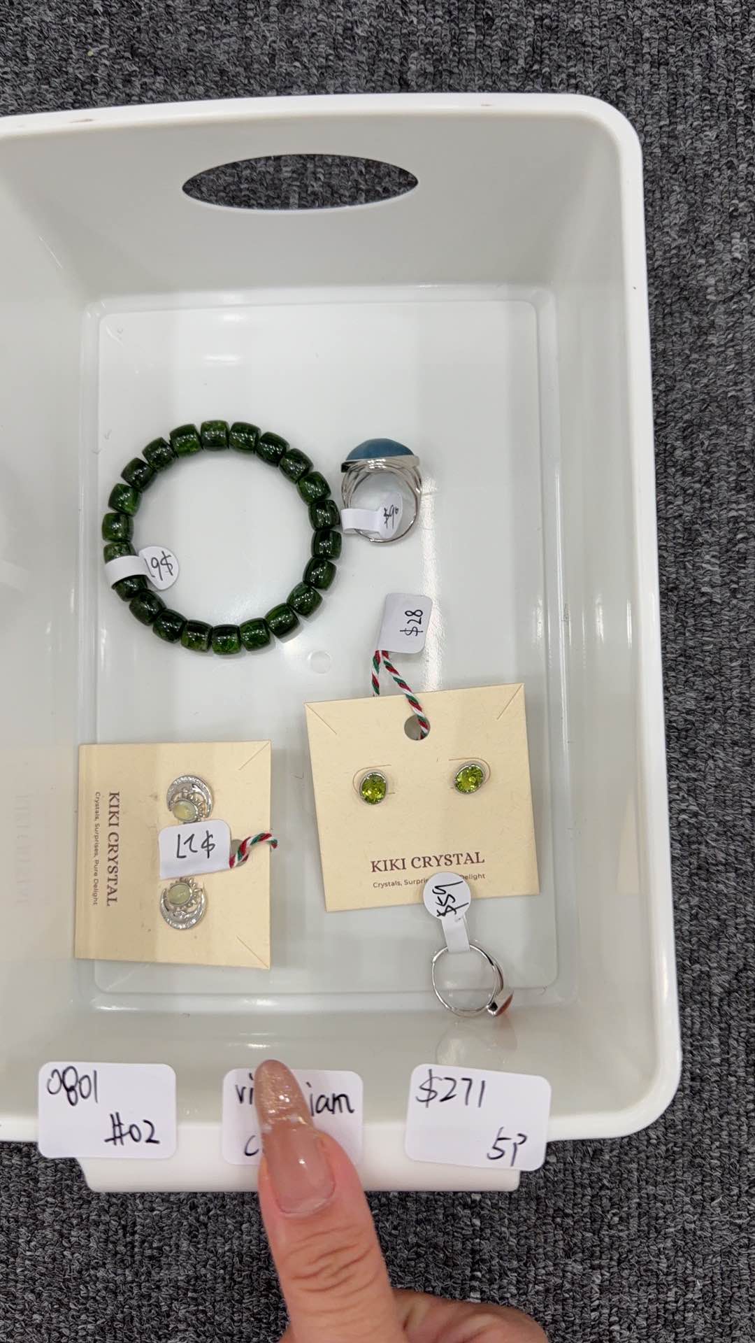 KIKICRYSTAL INS Jewelry Claim Sale for 0801