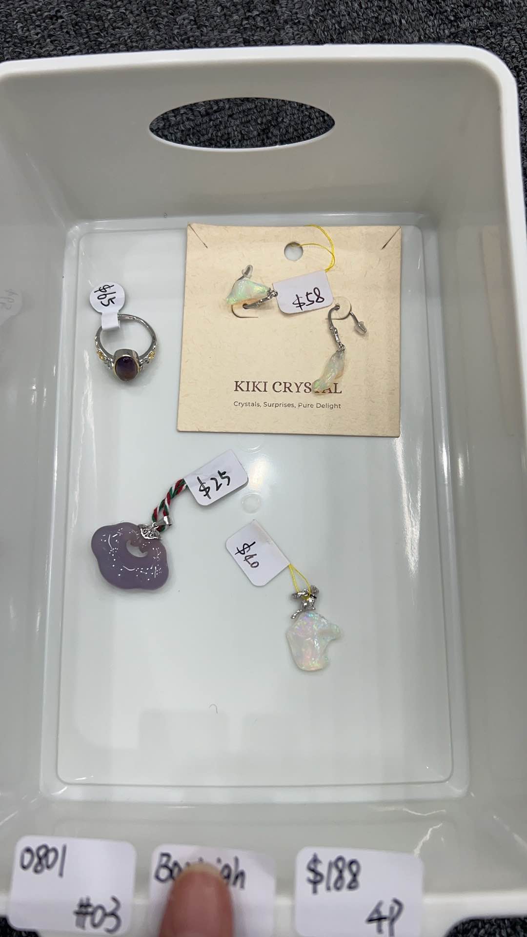 KIKICRYSTAL Jewelry Claim Sale For 0801