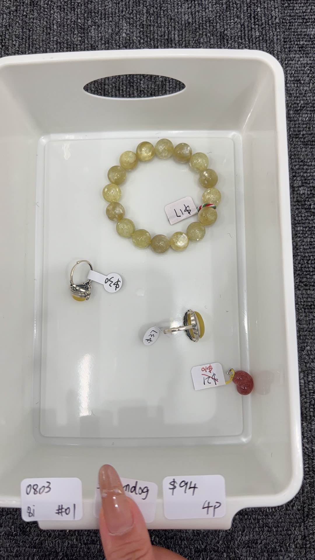 KIKICRYSTAL INS Jewelry Claim Sale for 0803