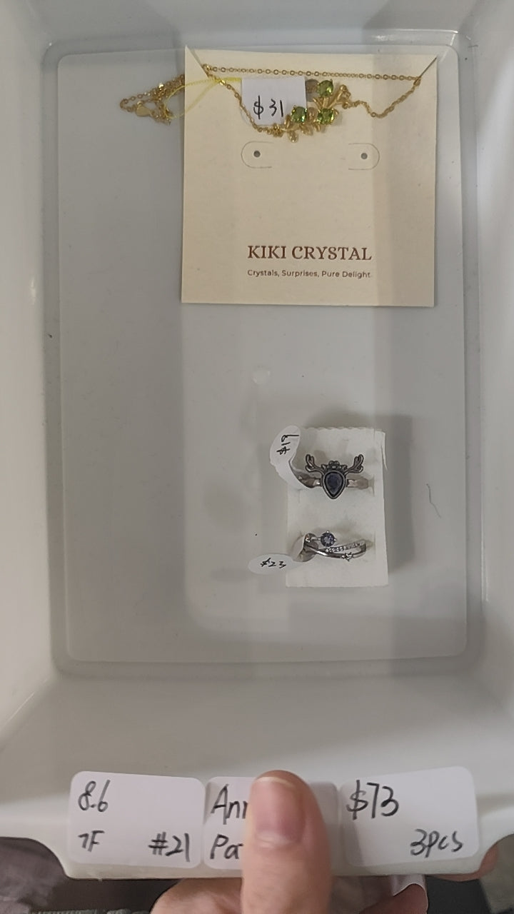 KIKICRYSTAL Jewelry Claim Sale For 0806