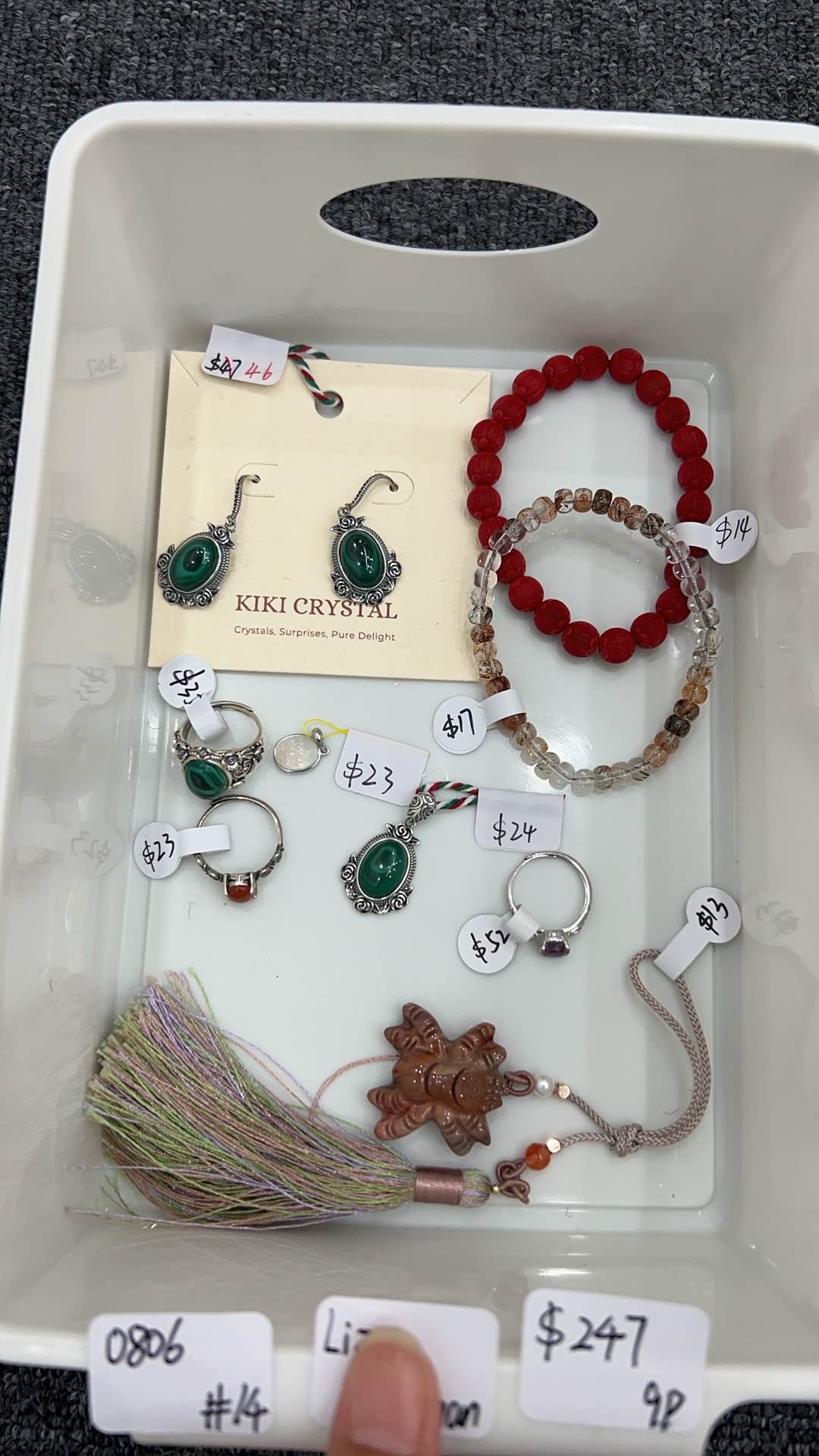 KIKICRYSTAL Jewelry Claim Sale For 0806