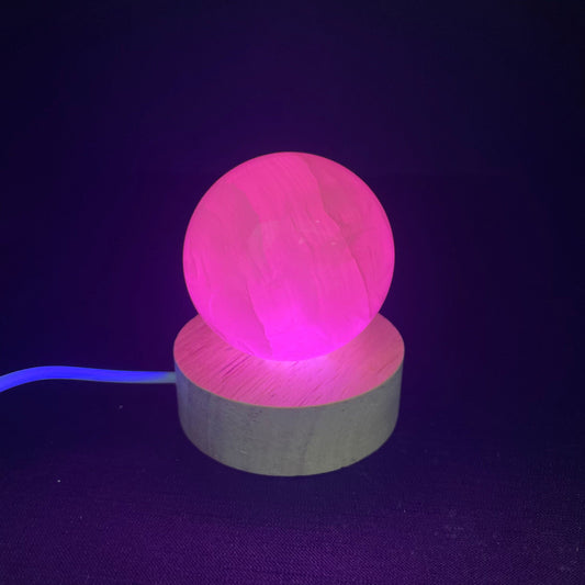 Wooden UV Lamp Sphere Holder - Shop