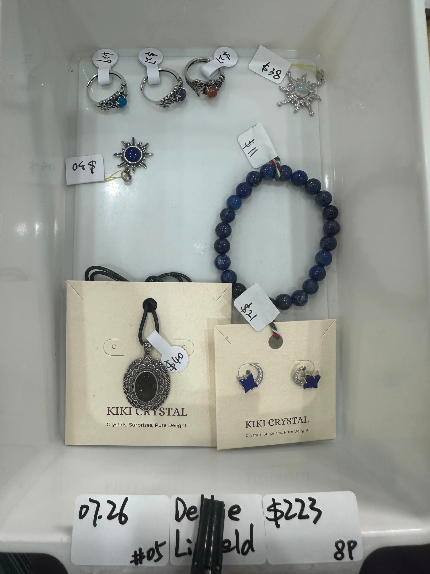 KIKICRYSTAL Jewelry Claim Sale For 0726