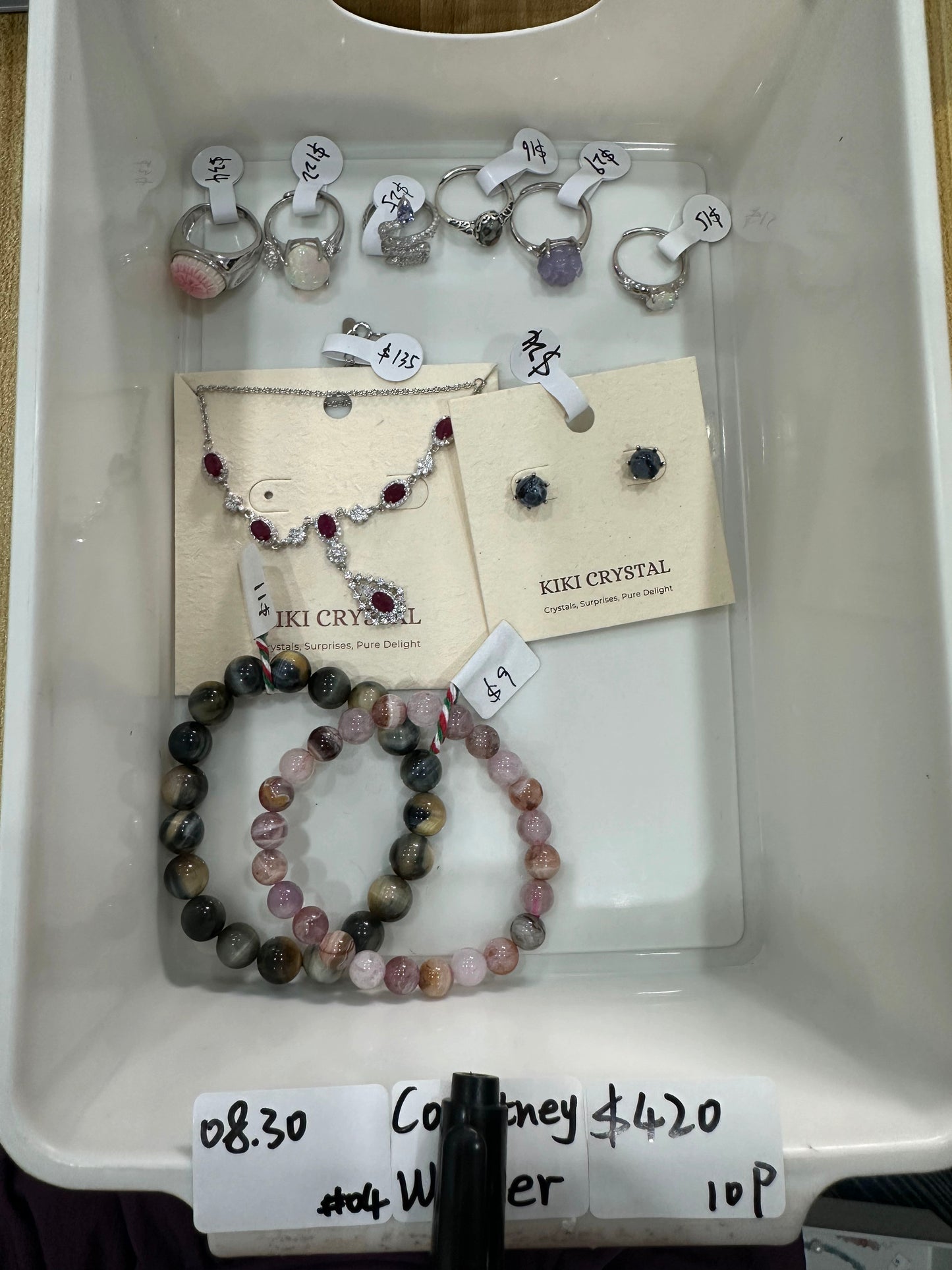 KIKICRYSTAL Jewelry Claim Sale For 0830